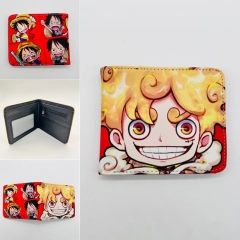3 Styles One piece Cartoon Pattern Coin Purse Anime Wallet
