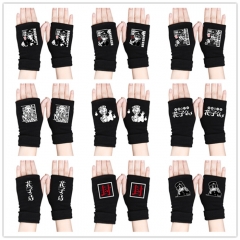 26 Styles Toilet-Bound Hanako-kun Anime Half Finger Gloves Winter Gloves