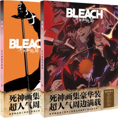 2 Styles Bleach Anime Poster+Hand-Painted +Lomo Card+Sticker+Stand Plate+Postcard (Set)