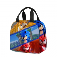 Sonic the Hedgehog Game For Students Anime Lunch Hand Bag
