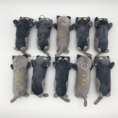 10PCS/SET 16CM Black Cat Decoration Anime Plush Pendant Toy