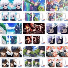 （5PCS/SET）30 Styles Jujutsu Kaisen Cartoon Anime Ceramic Mug Cup