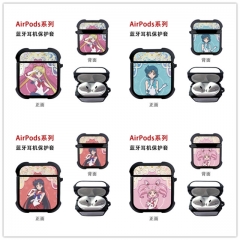 8 Styles Pretty Soldier Sailor Moon Cartoon Anime Airpods Case