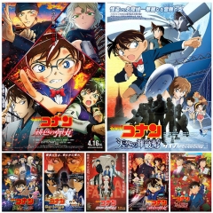 (No Frame) 40 Styles Detective Conan Canvas Material Anime Poster