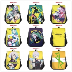 10 Styles Cyberpunk 2077 Anime Backpack Bag