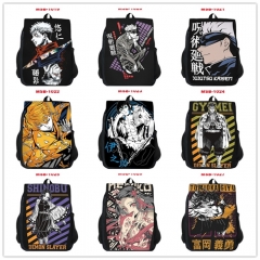 11 Styles Jujutsu Kaisen Demon Slayer Cartoon Pattern Anime Backpack Bag
