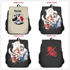 3 Styles Gintama Cartoon Pattern Anime Backpack Bag