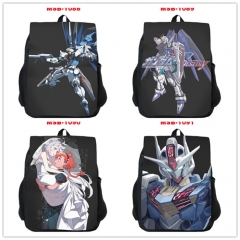 8 Styles Gundam Cartoon Pattern Anime Backpack Bag