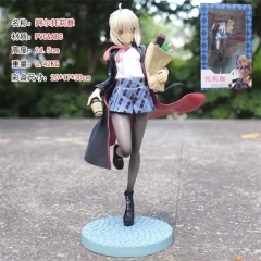 24CM Fate/Stay Night Altria Pendragon Anime PVC Figure Model Toy