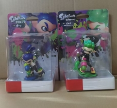 2 Styles 9cm Switch Splatoon Game Anime Action Figure Toy Doll