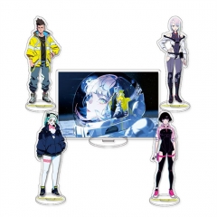 8 Styles 10CM Cyberpunk 2077 Acrylic Anime Standing Plate
