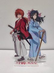 Rurouni Kenshin Cartoon Acrylic Collection Anime Standing Plates