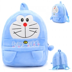 Doraemon Kawaii Cartoon Bag Wholesale Anime Plush Backpack Bags for Kids