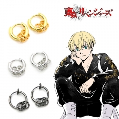 5 Styles Tokyo Revengers Cosplay Movie Decoration Alloy Anime Earring