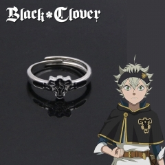 Black Clover Cosplay Movie Decoration Alloy Anime Ring