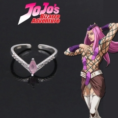 2 Styles JoJo's Bizarre Adventure Cosplay Movie Decoration Alloy Anime Ring