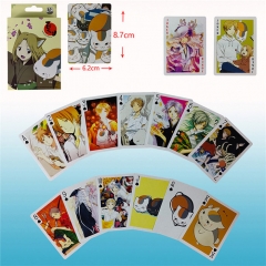 54PCS/SET Natsume Yuujinchou Cartoon Cosplay Anime Paper Poker
