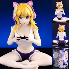 14CM Genshin Impact Lumine Anime PVC Figure Doll