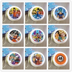10 Styles Dragon Ball Z Cartoon Zipper Wallet Anime Coin Purse