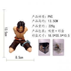 13.5CM One Piece Portgas·D· Ace Anime PVC Figure Toy Doll