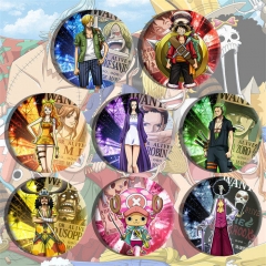 18 Styles One Piece Anime Alloy Badge Brooch