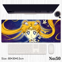 2 Styles (80*30*0.3CM) Pretty Soldier Sailor Moon Cartoon Anime Mouse Pad