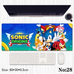(80*30*0.3CM) Sonic the Hedgehog Cartoon Anime Mouse Pad
