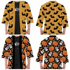 18 Styles Halloween Cartoon Pattern Kimono Anime Haori Cloak