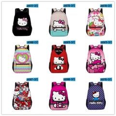 20 Styles Hello Kitty Cartoon Anime Backpack Bag