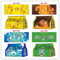 4 Styles Pokemon Pikachu Cosplay Cartoon Anime Tissue Box