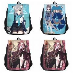 3 Styles Blue Archive Cartoon Pattern Anime Backpack Bag