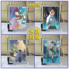 8 Styles 15*20CM Suzume Anime Crystal Photo Frame (With Picture)