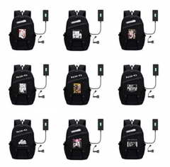 11 Styles Chainsaw Man Cosplay Anime Canvas Backpack Bag