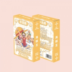 5.7*5.4CM One Piece Cartoon Pattern Anime Poker