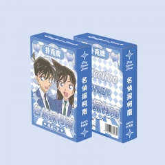 5.7*5.4CM Detective Conan Cartoon Pattern Anime Poker