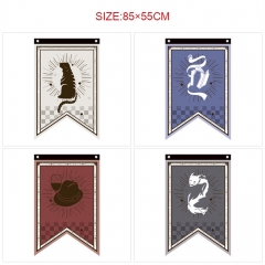 6 Styles 85*55CM Bungo Stray Dogs Cartoon Decoration Anime Flag