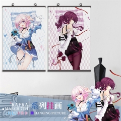 4 Styles 60*90CM Honkai: Star Rail Cosplay Anime Wall Scrolls