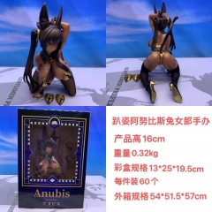 16CM Bunny Girl Anubis Anime PVC Figure Collection Model Toy