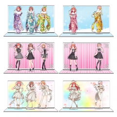 5 Styles 11cm The Quintessential Quintuplets Anime Acrylic Standing Plate