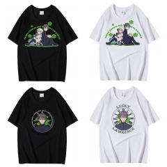 6 Styles The White Holy Woman and the Black Priest Cartoon Pattern Anime T Shirt