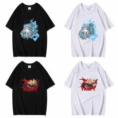12 Styles Popular Game Arknights Cartoon Pattern Anime T Shirt
