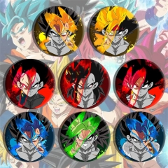 19 Styles Dragon Ball Z Anime Alloy Badge Brooch