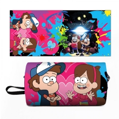 2 Styles Gravity Falls Rolling Pencil Case Anime Pencil Bag