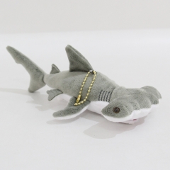 2 Styles Animal Shark Cute Stuffed Cosplay Anime Plush Keychain