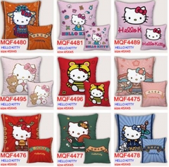 (45*45CM) 30 Styles Hello Kitty Cartoon Soft Pillow Game Square Stuffed Pillows