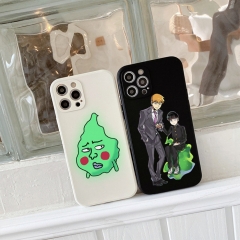 8 Styles Mob Psycho 100 Cartoon Silicone Anime Phone Case Shell For Iphone