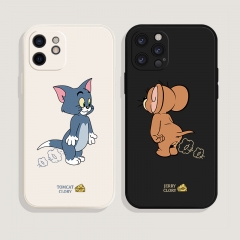 20 Styles Tom and Jerry Cartoon Silicone Anime Phone Case Shell For Iphone