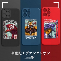16 Styles EVA/Neon Genesis Evangelion Cartoon Silicone Anime Phone Case Shell For Iphone