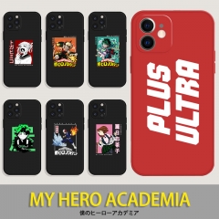 11 Styles My Hero Academia Cartoon Silicone Anime Phone Case Shell For Iphone