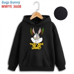 Bugs Bunny Cartoon Hooded Anime Hoodie For KIDS